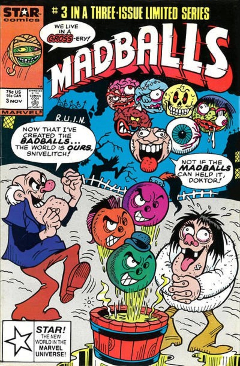 Madballs (Star, 1986) - listen to Phil Catterall and Tim Worthington talking about it in Looks Unfamiliar.