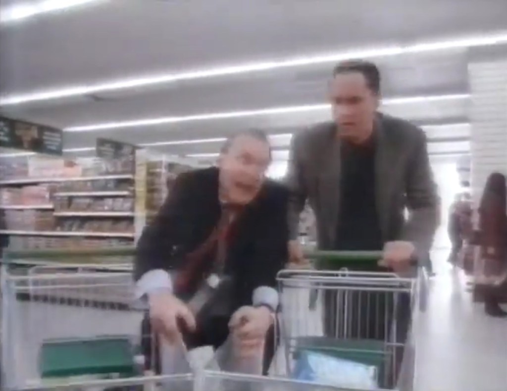 Adrian Edmondson as Vyvyan and Nigel Planer as Neil advertising Friends Provident - listen to Jem Roberts and Tim Worthington talking about it in Looks Unfamiliar.