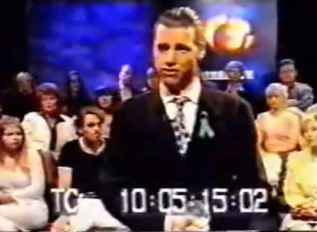 Brass Eye (Channel 4, 1996) footage from Oxide Ghosts (2017).