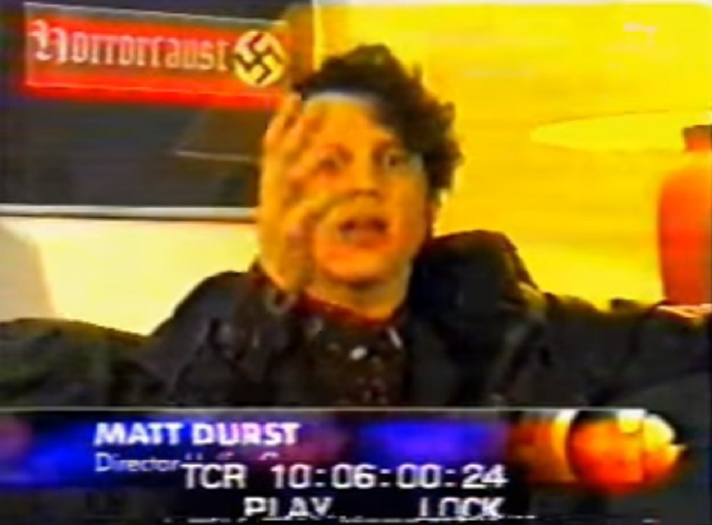 Brass Eye (Channel 4, 1996) footage from Oxide Ghosts (2017).