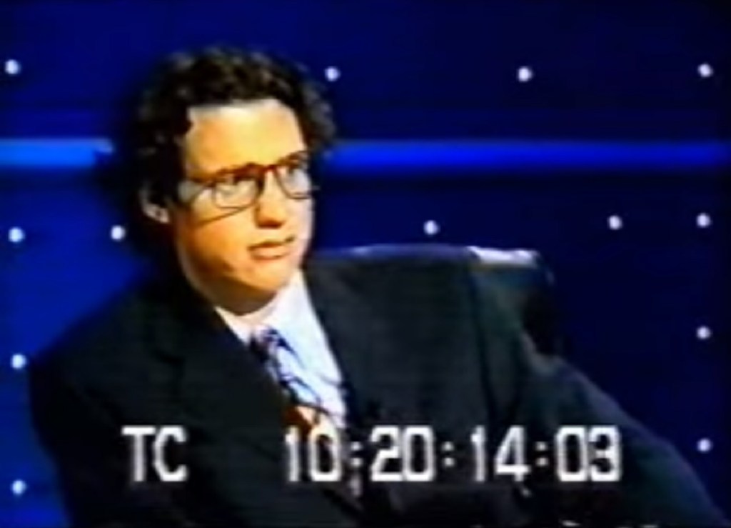 Brass Eye (Channel 4, 1996) footage from Oxide Ghosts (2017).