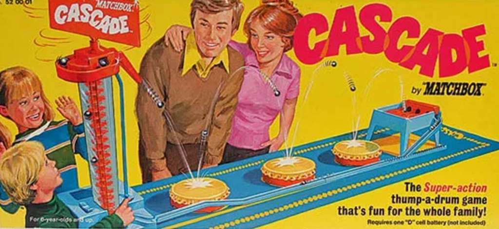 Matchbox Cascade - listen to Lisa Parker and Andrew Trowbridge talking to Tim Worthington about it in Looks Unfamiliar.
