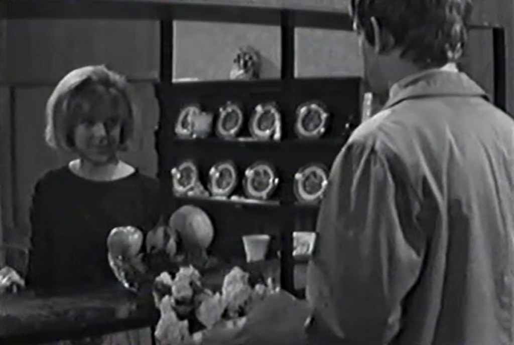 Sandra Payne and Jeremy Bulloch in The Newcomers (BBC1 1967).