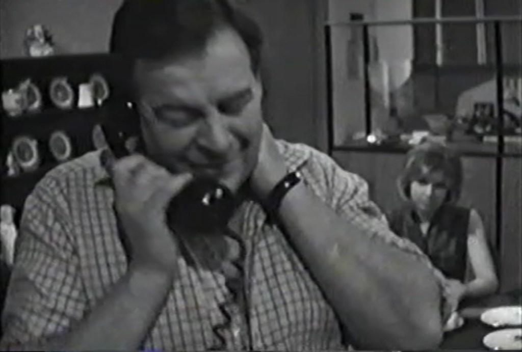 Michael Collins and Sandra Payne in The Newcomers (BBC1 1967).