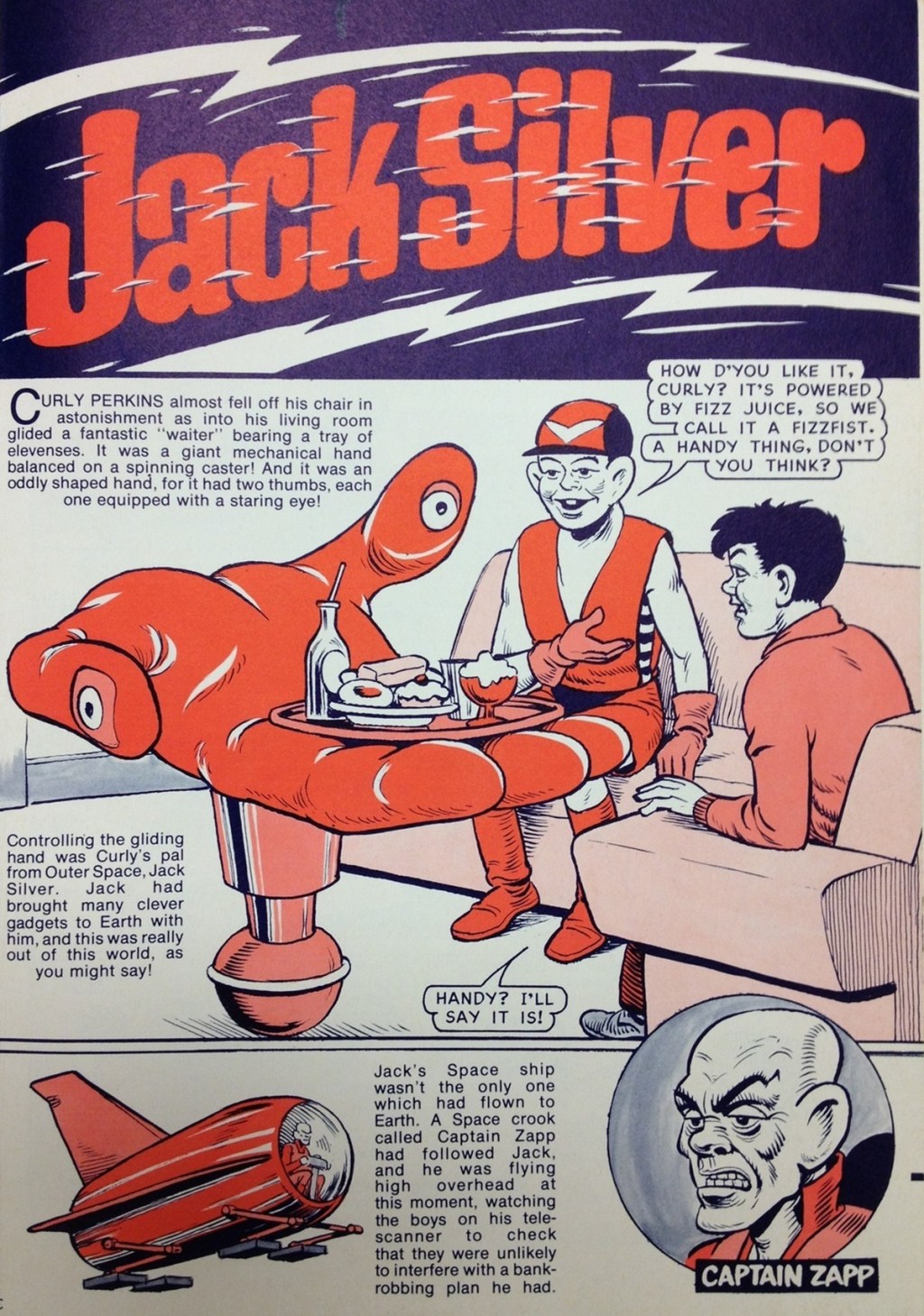 Jack Silver from The Dandy - listen to Jonny Morris and Tim Worthington talking about it in Looks Unfamiliar.