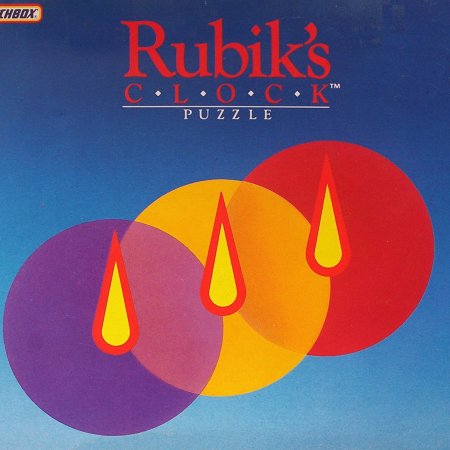 Rubik's Clock, as discussed by Tim Worthington and designer Darrell Maclaine in Looks Unfamiliar.