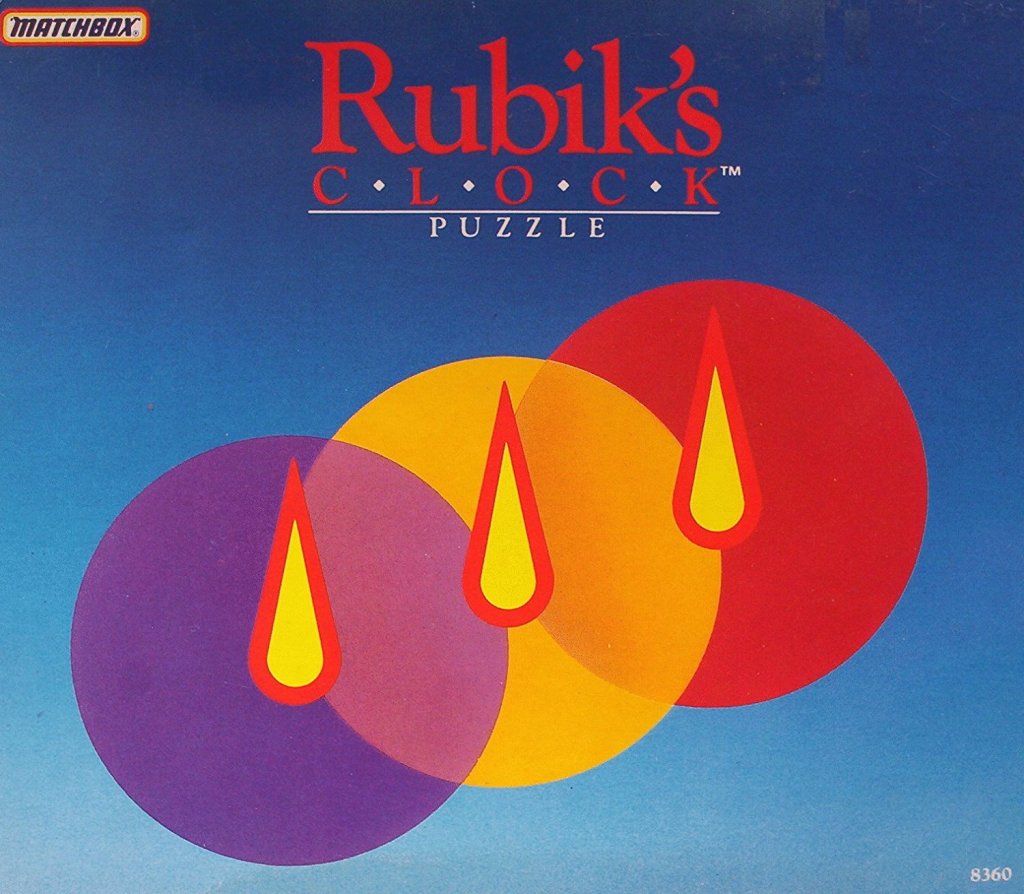 Rubik's Clock (Matchbox, 1988).