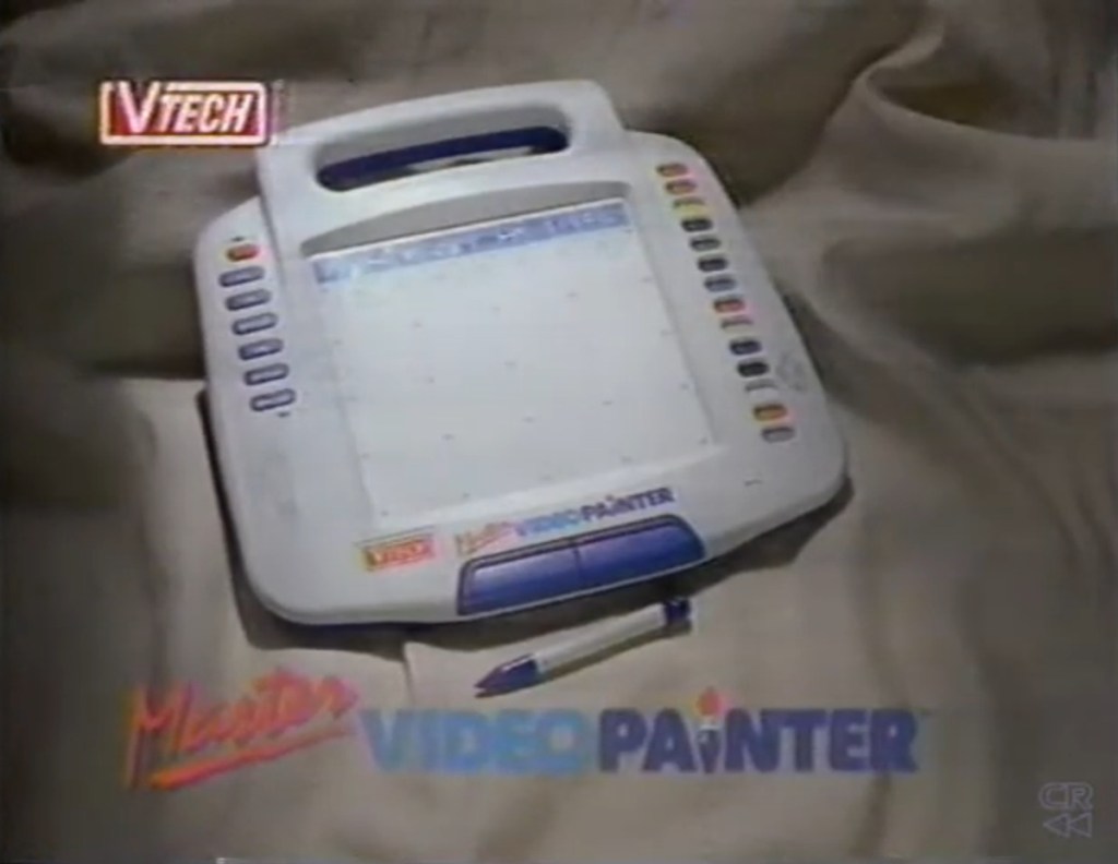 The VTech Master Video Painter - listen to Darrell Maclaine and Tim Worthington talking about it in Looks Unfamiliar.