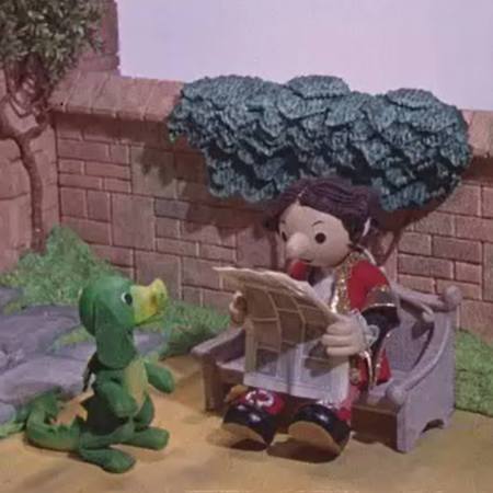 King Boris and Pongo The Dragon from Rubovia, as discussed by Tim Worthington in Looks Unfamiliar.