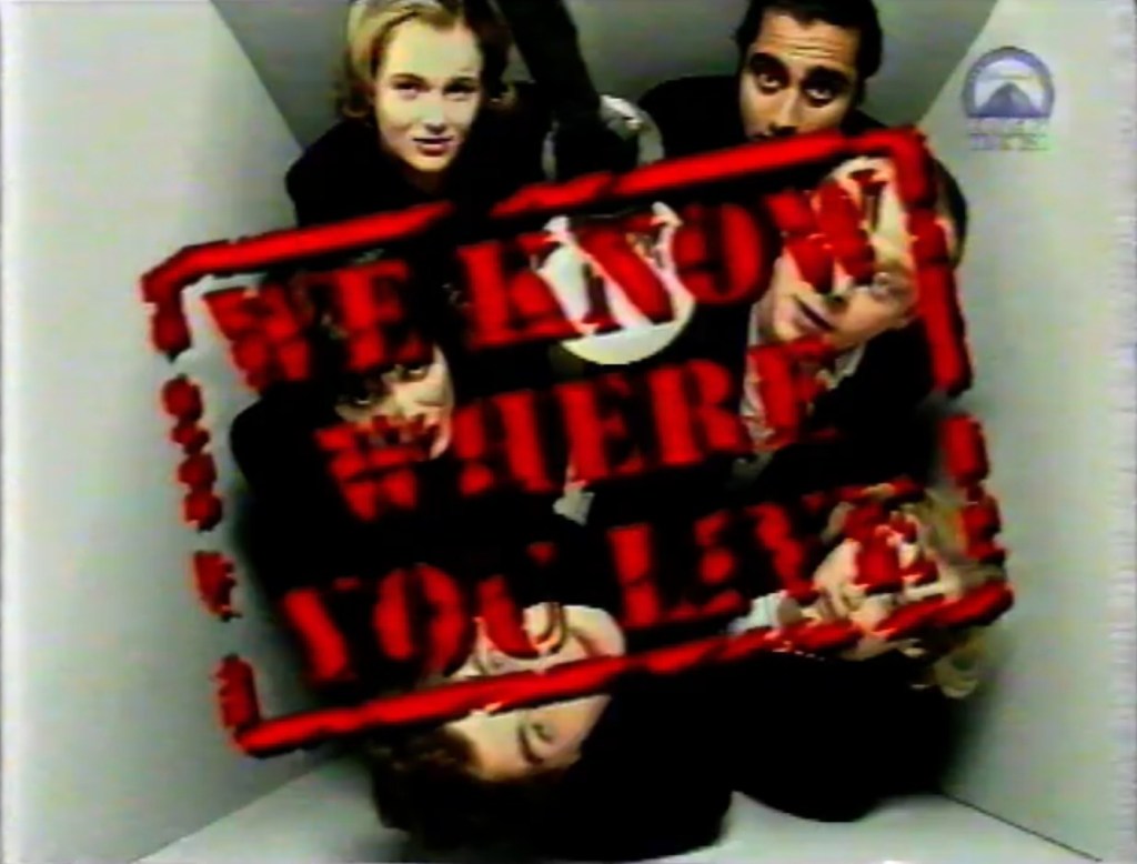 We Know Where You Live (Channel 5, 1997) - listen to Mark Thompson and Tim Worthington talking about it in Looks Unfamiliar.