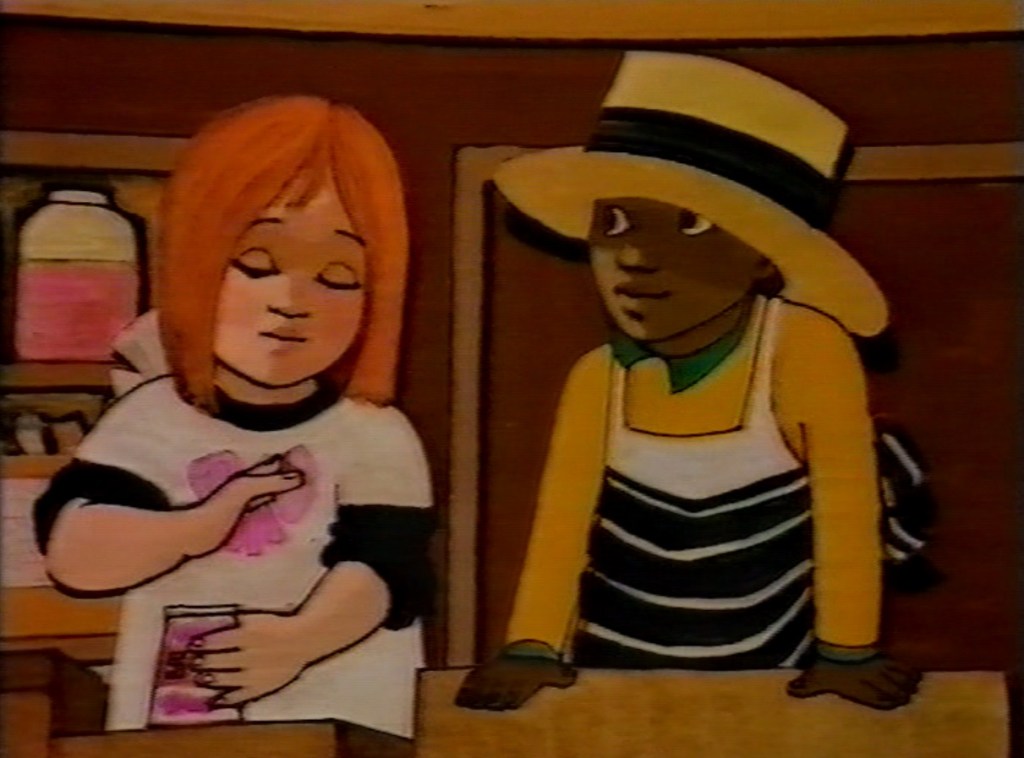 Sandra and George from How Do You Do! (BBC1, 1977).