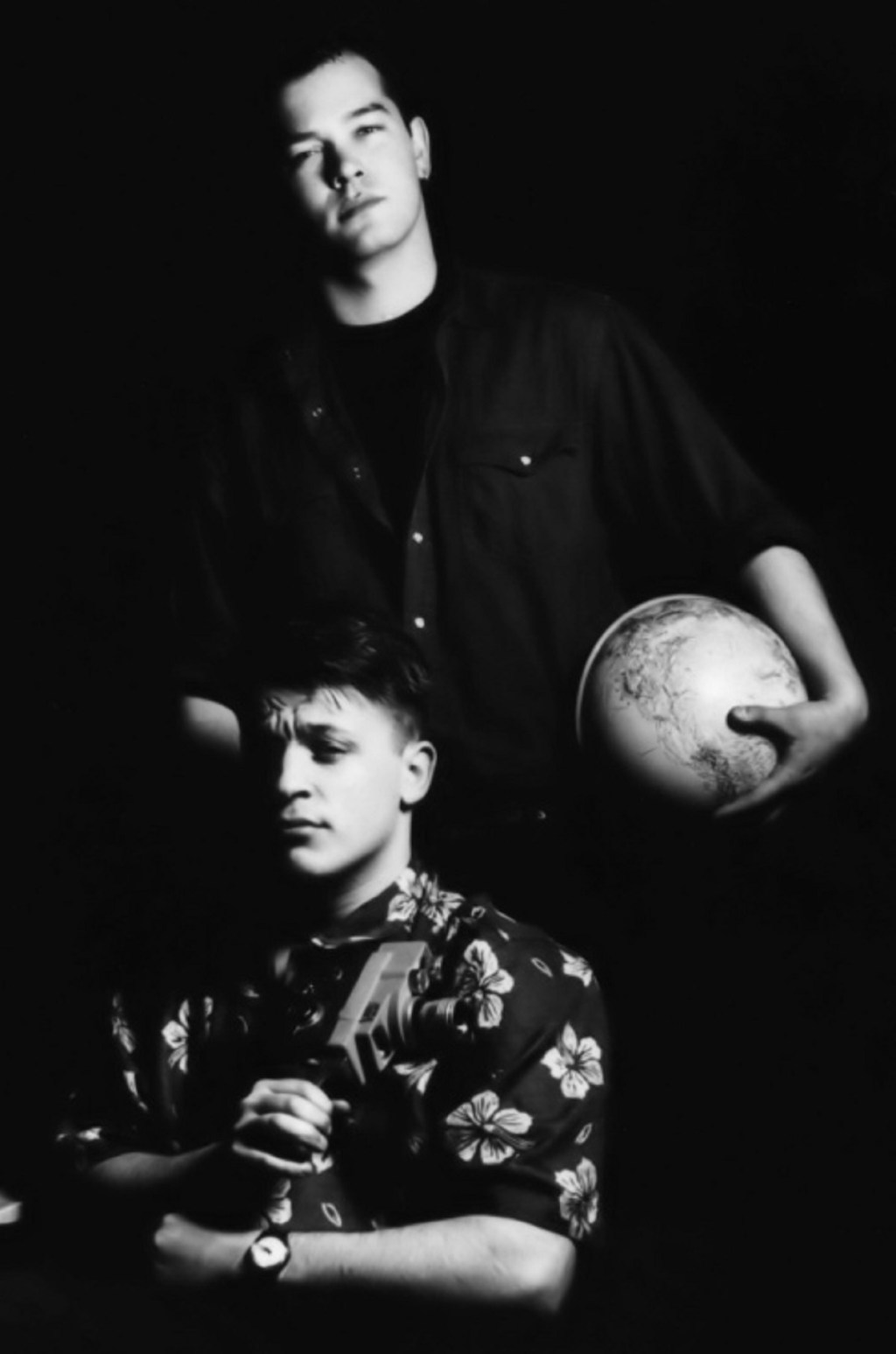 Stewart Lee and Richard Herring in Lionel Nimrod's Inexplicable World (BBC Radio 4, 1992-93).