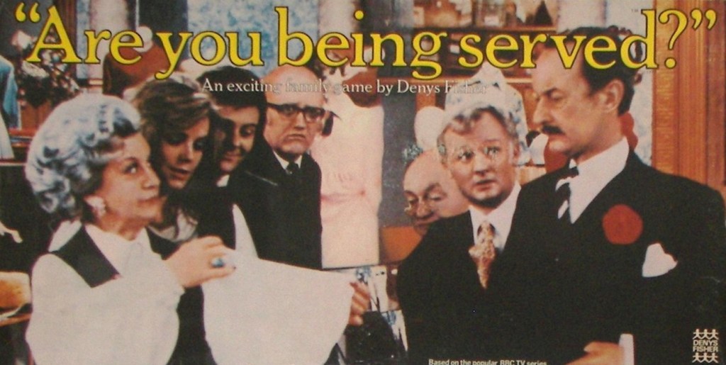 Are You Being Served? board game by Denys Fisher.
