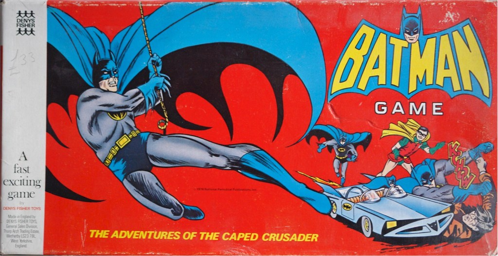 Bat-Man board game by Denys Fisher.