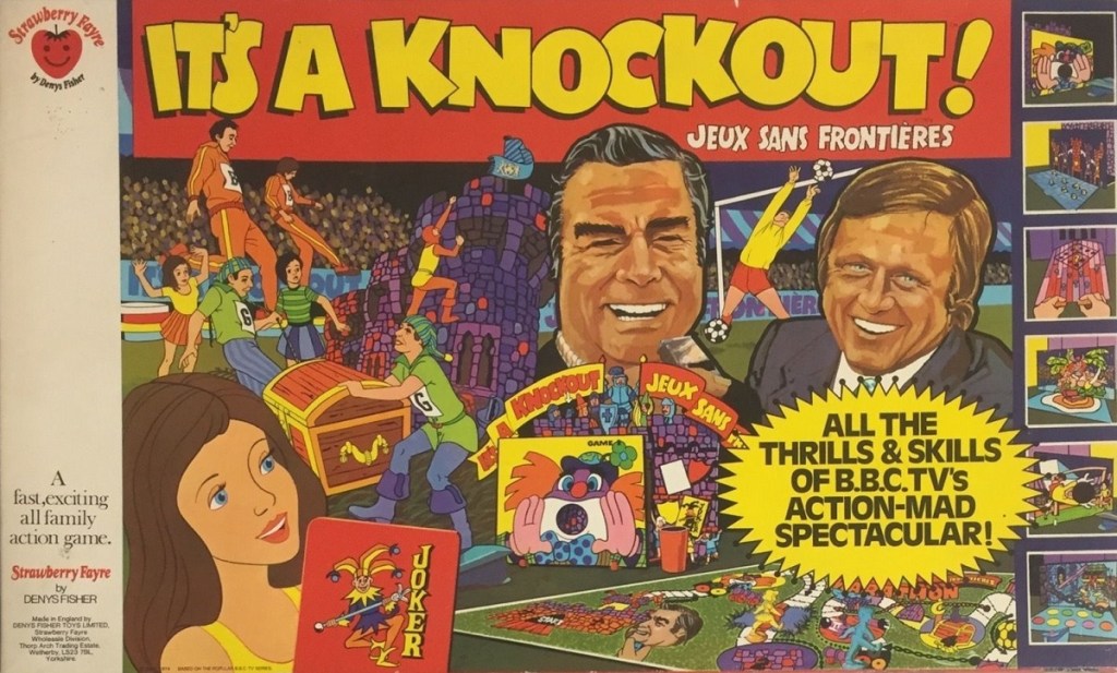 It's A Knockout! board game by Denys Fisher.