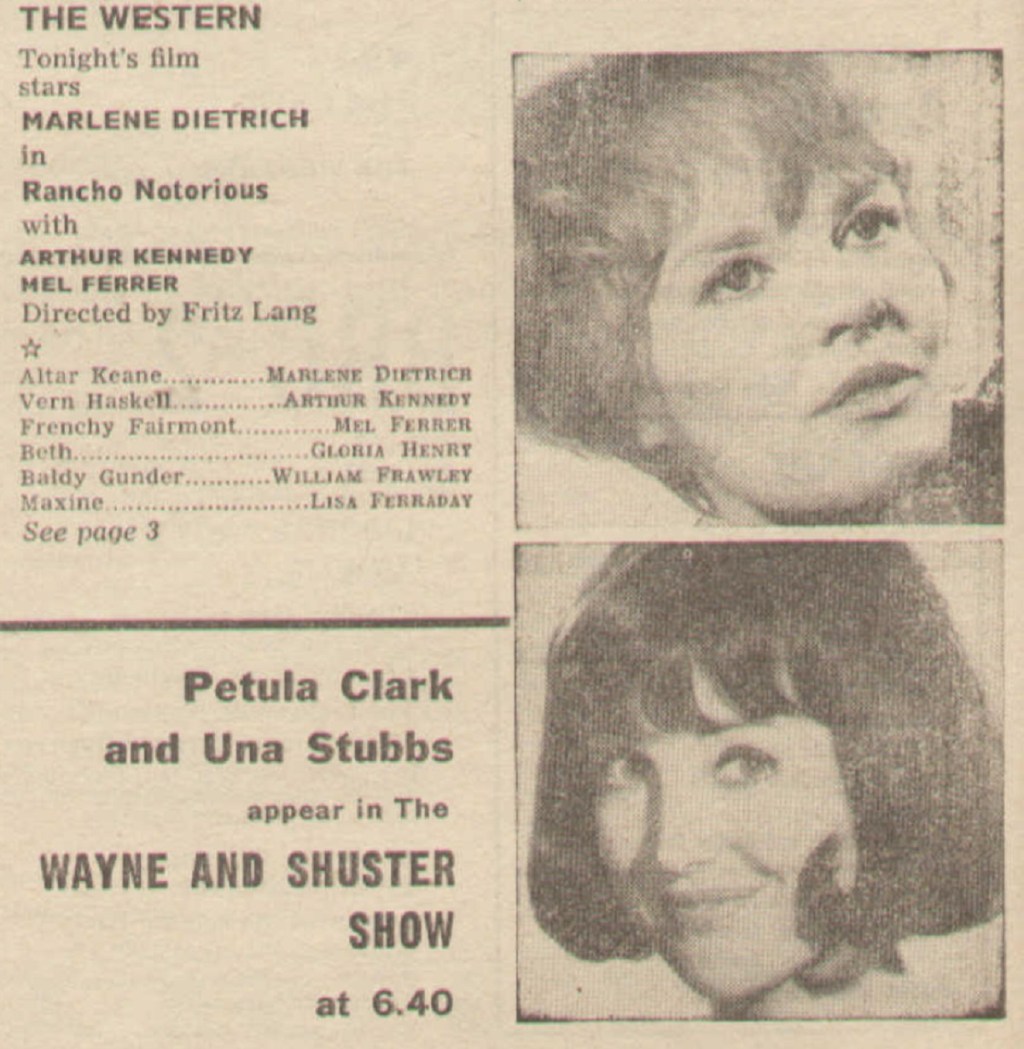Listing for The Wayne And Shuster Show, Radio Times 1965.