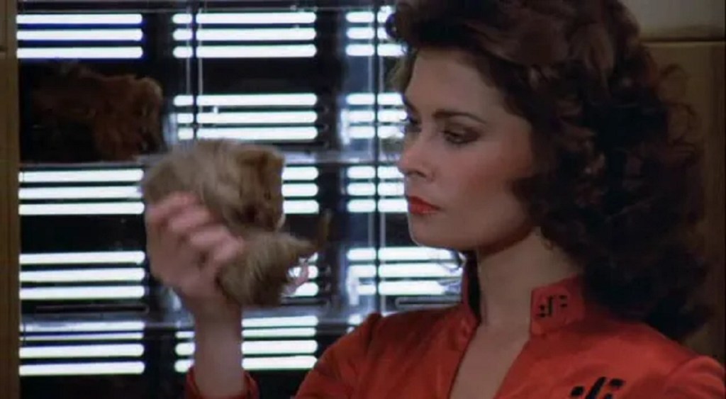 Jane Badler as Diana in V (Warner Bros., 1983).