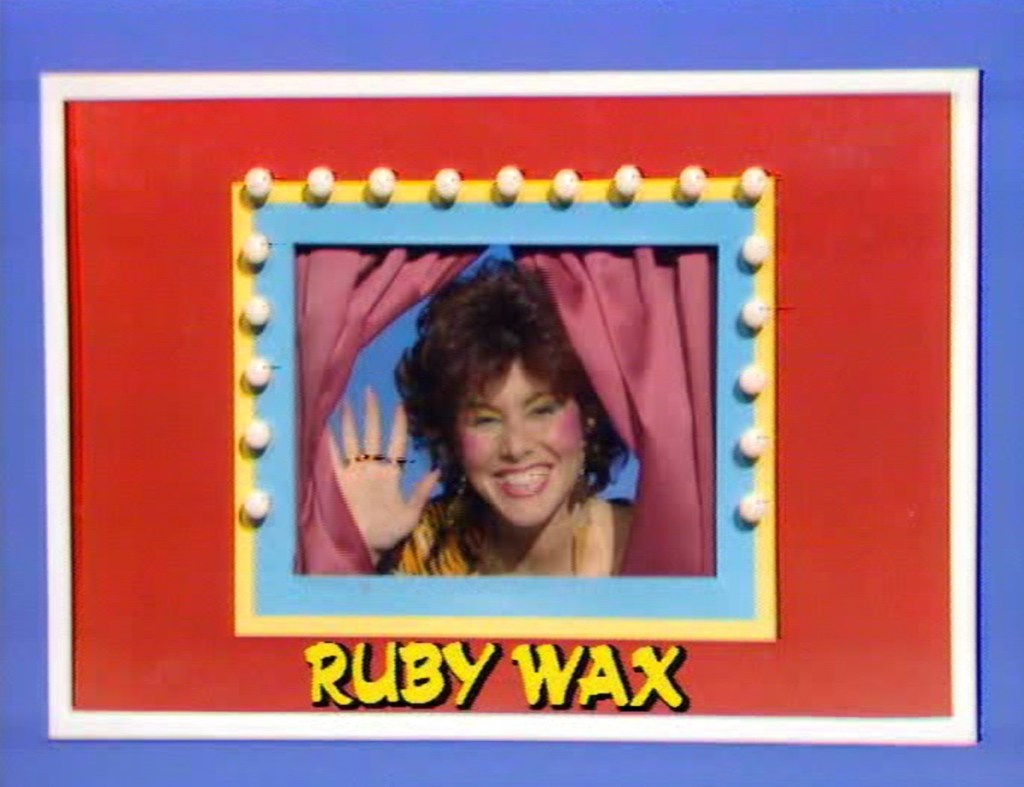 Ruby Wax in Girls On Top (ITV/Central, 1985-86).