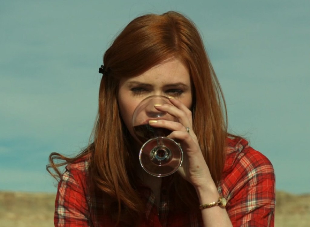 Karen Gillan as Amy Pond in Doctor Who - The Wedding Of River Song (BBC1, 2011).