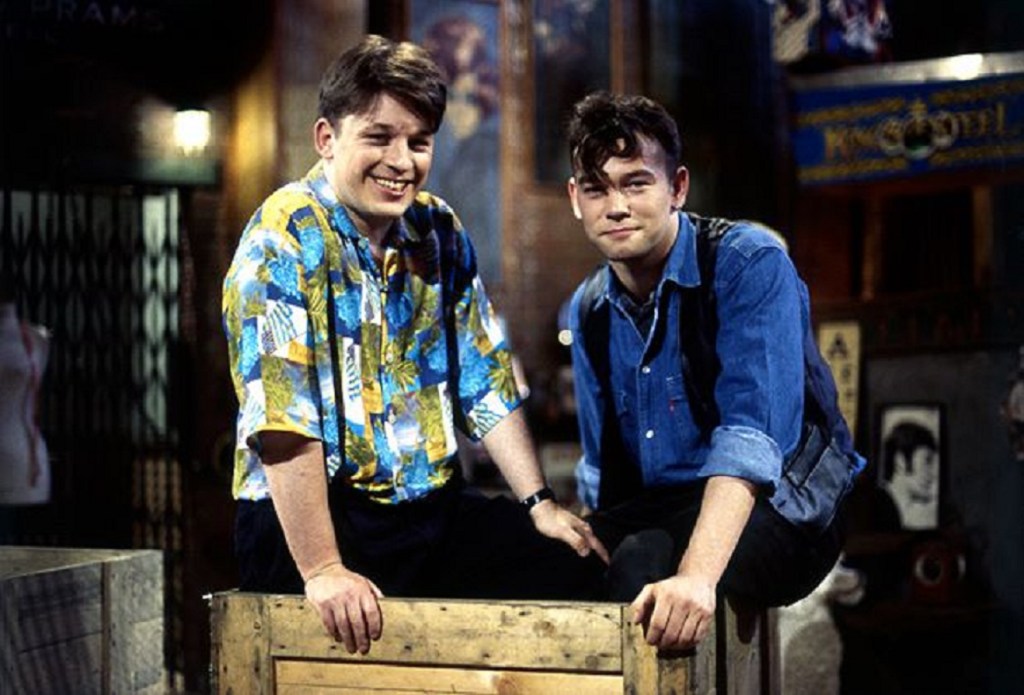 Stewart Lee And Richard Herring - listen to Phil Catterall and Tim Worthington talking about their 1995 Christmas Special for BBC Radio 1 - as well as the Christmas Specials of On The Hour and The Chris Morris Music Show - in Looks Unfamiliar.