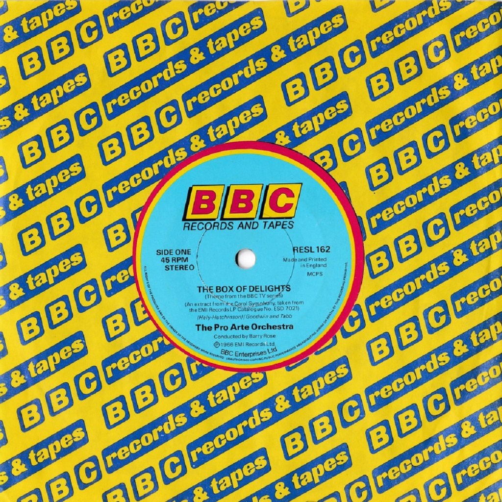 The Box Of Delights by The Pro Arte Orchestra (BBC Records And Tapes RESL162, 1984).