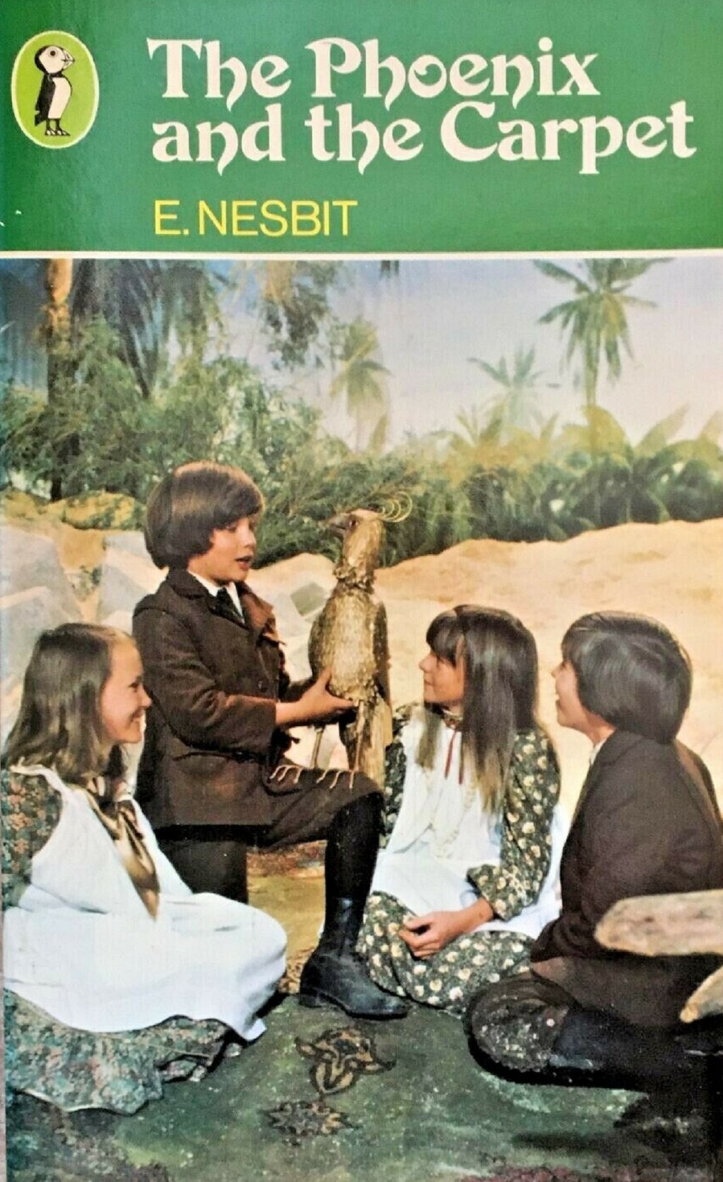 The Phoenix And The Carpet by E. Nesbit (Puffin, 1976).