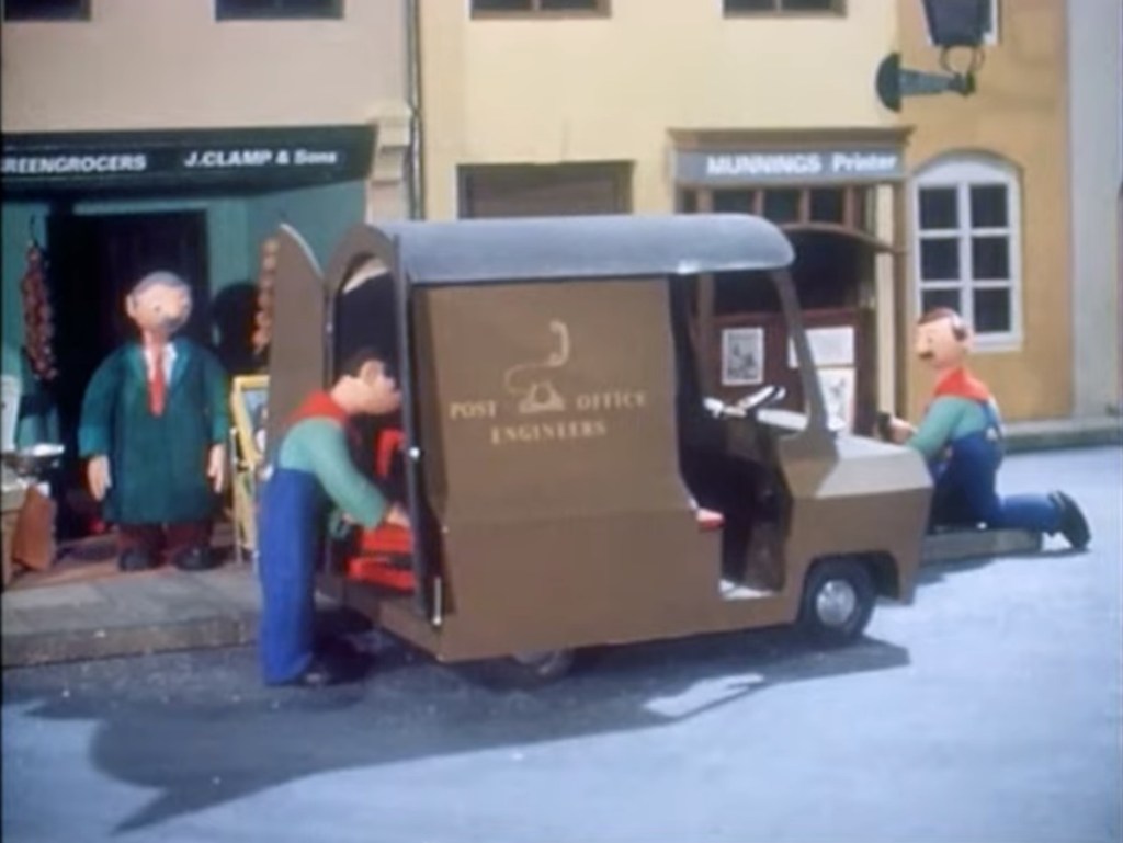Trumpton - Telephone (BBC1, 1967).