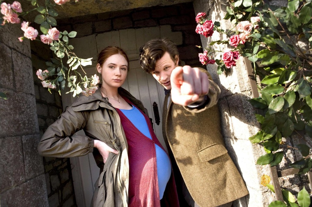 Karen Gillan, Matt Smith and Arthur Darvill in Doctor Who - Amy's Choice (BBC1, 2010).
