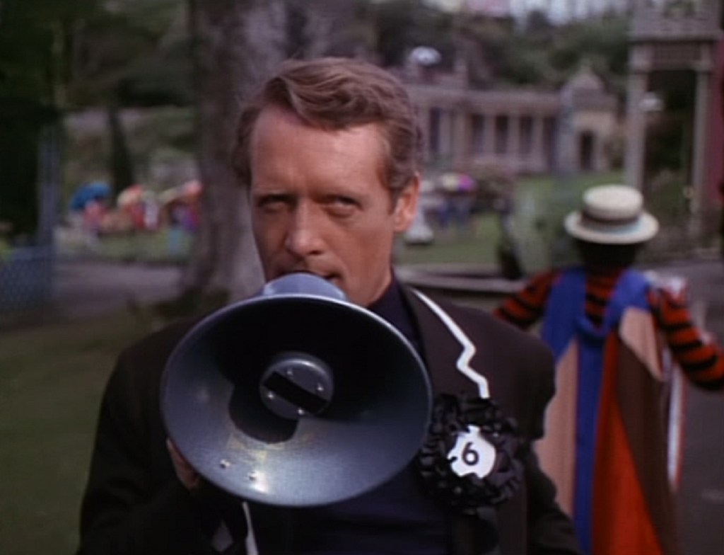 Patrick McGoohan in The Prisoner - Free For All (ITV, 1967).