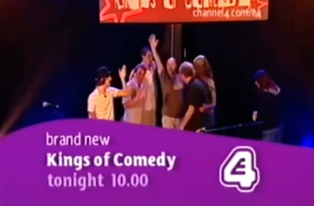 Kings Of Comedy (E4, 2004) - listen to Shanine Salmon and Tim Worthington talking about it in Looks Unfamiliar.