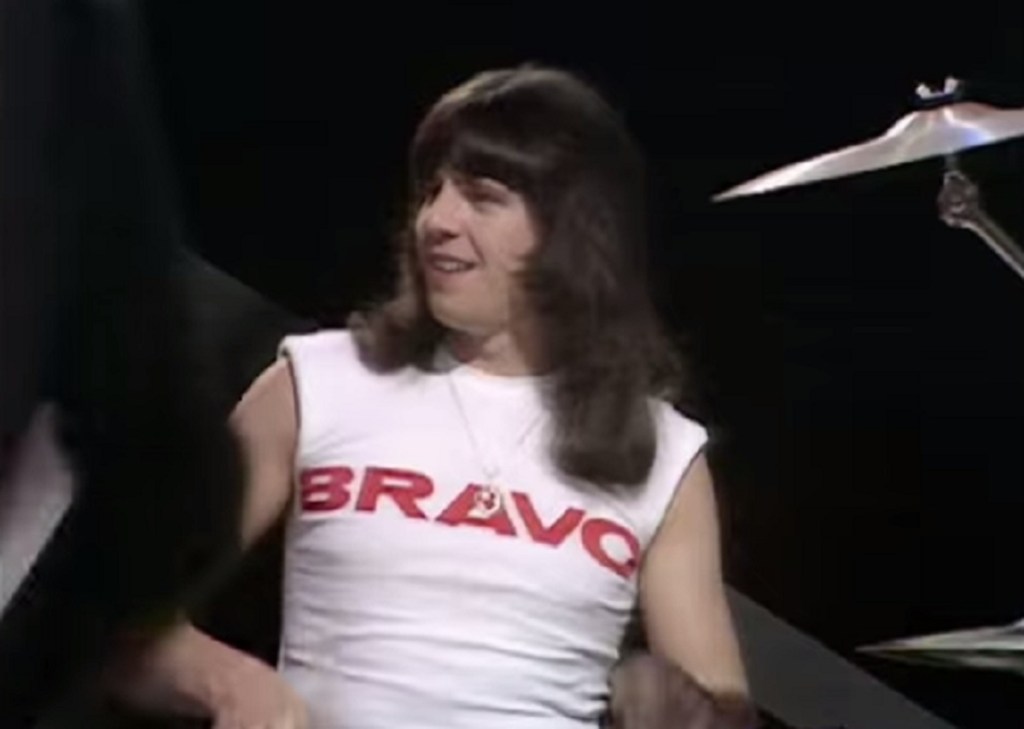 The Sweet performing Action on Top Of The Pops (BBC1, 1975).