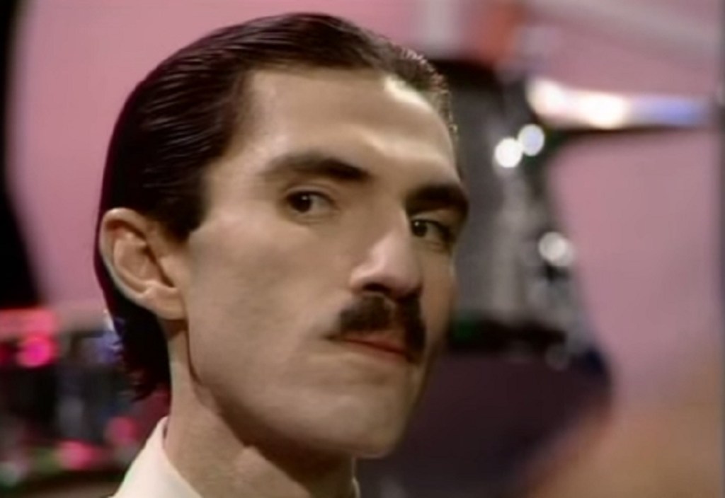 Sparks performing This Town Ain't Big Enough For Both Of Us on Top Of The Pops (BBC1, 1974).
