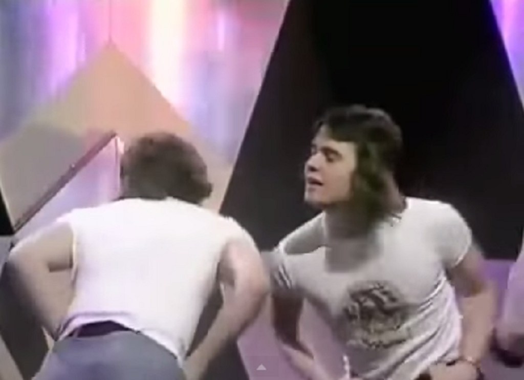 Mud performing Tiger Feet on Top Of The Pops (BBC1, 1974).