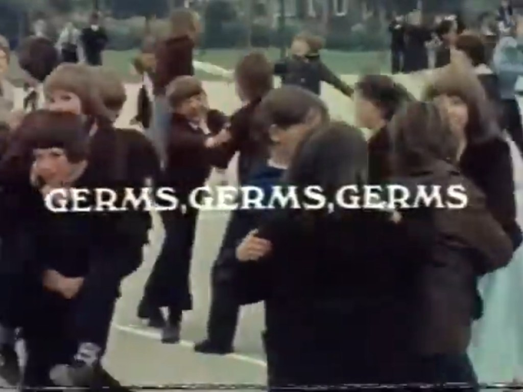 Good Health: Germs Germs Germs (ATV.ITV, 1977) - listen to Catrin Lowe and Tim Worthington talking about it in Looks Unfamiliar.