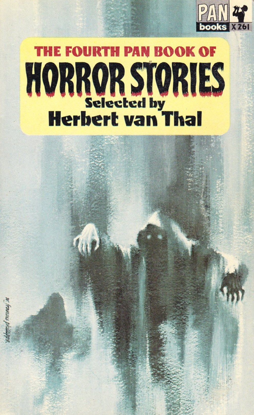 The Fourth Pan Book Of Horror Stories (Pan, 1963) - listen to Will Maclean and Tim Worthington talking about it in Looks Unfamiliar.