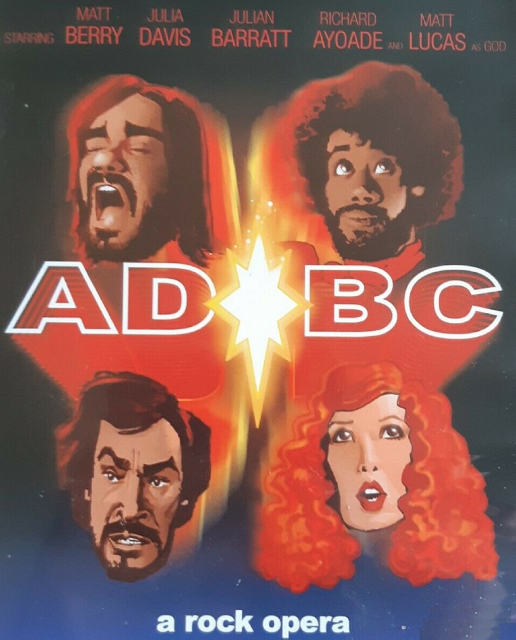 AD/BC: A Rock Opera (BBC Three, 2004) - listen to Sophie Davies and Tim Worthington talking about it in Looks Unfamiliar.