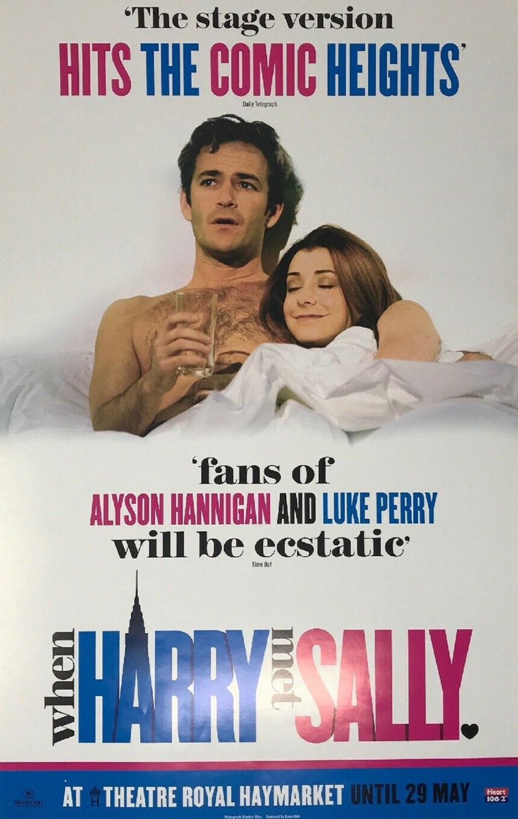 Alyson Hannigan and Luke Perry in When Harry Met Sally (2004) - listen to Emma Burnell and Tim Worthington talking about it in Looks Unfamiliar.