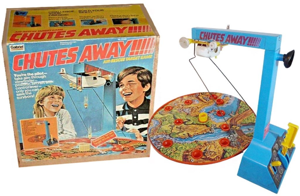 Chutes Away!!!!! (Gabriel, 1975) - listen to Joel Morris and Tim Worthington talking about View-Master in Looks Unfamiliar.