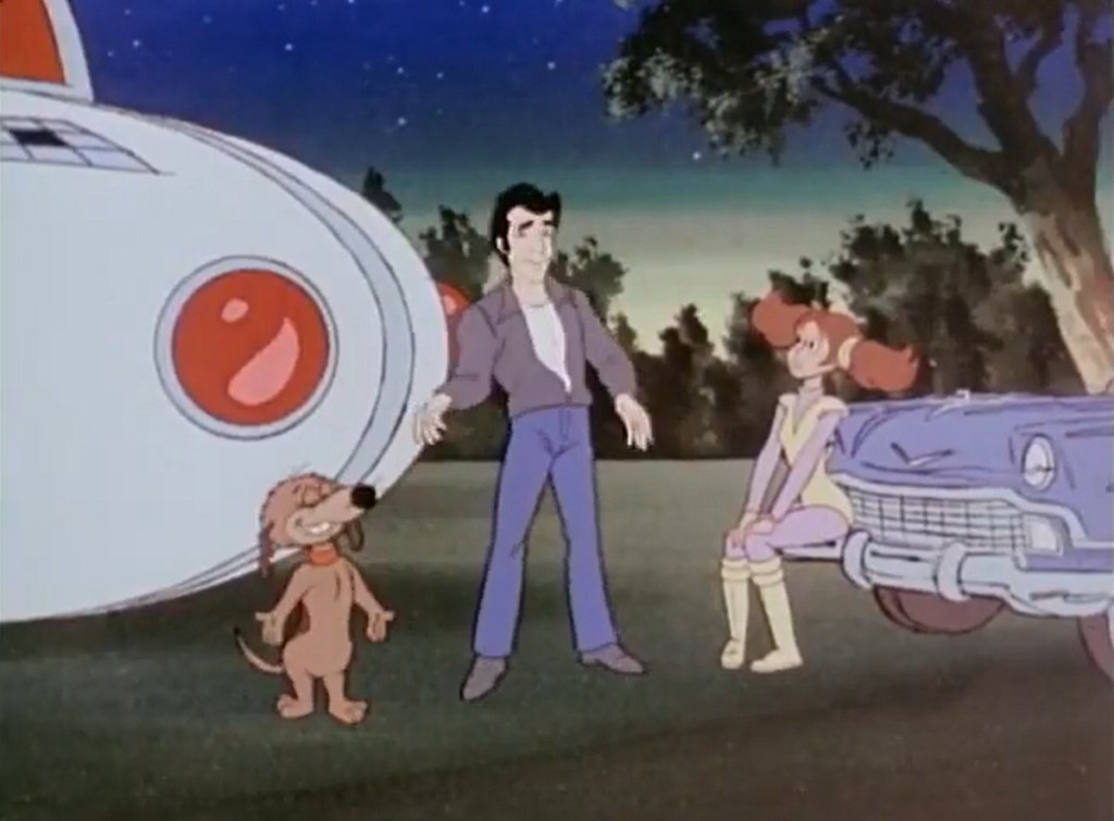 Mr. Cool, The Fonz and Cupcake from Fonz And The Happy Days Gang (Hanna-Barbera, 1980-81).