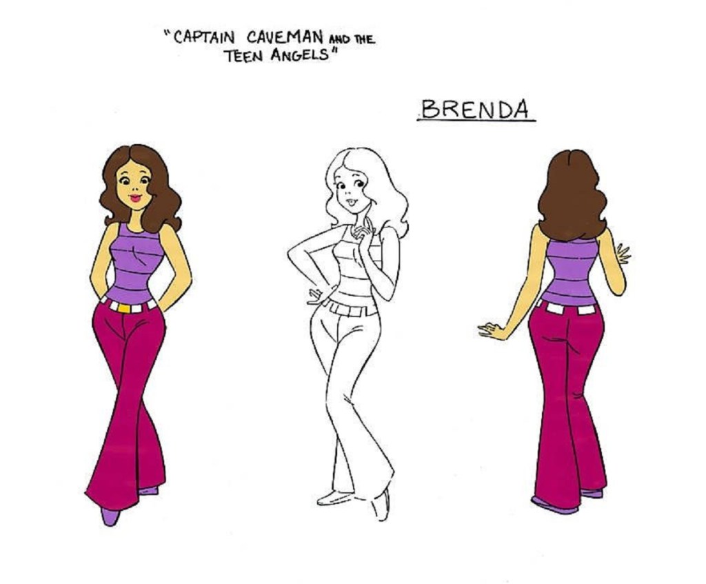 Brenda Chance from Captain Caveman And The Teen Angels (Hanna Barbera, 1977).