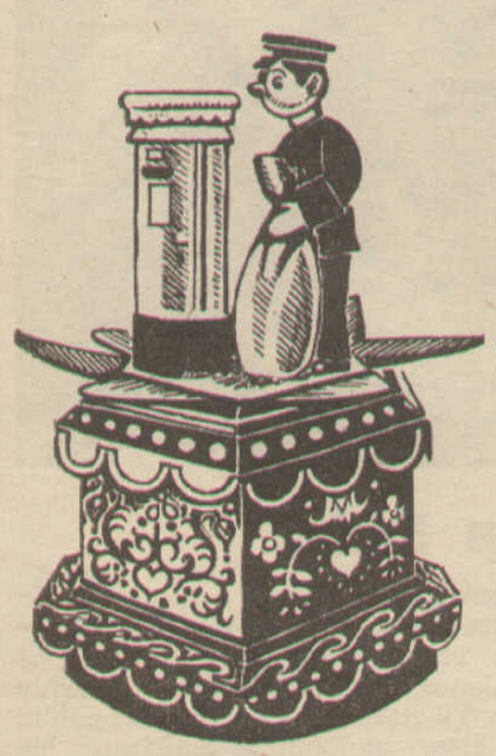 Radio Times illustration accompanying the first broadcast of Camberwick Green, 1966.