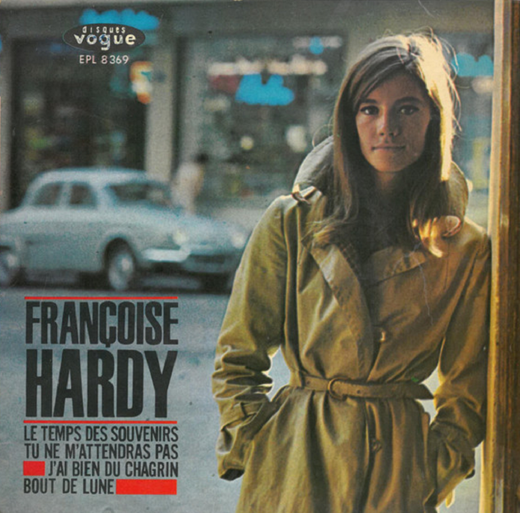 Le Temps Des Souvenirs EP by Françoise Hardy (Vogue, 1965).