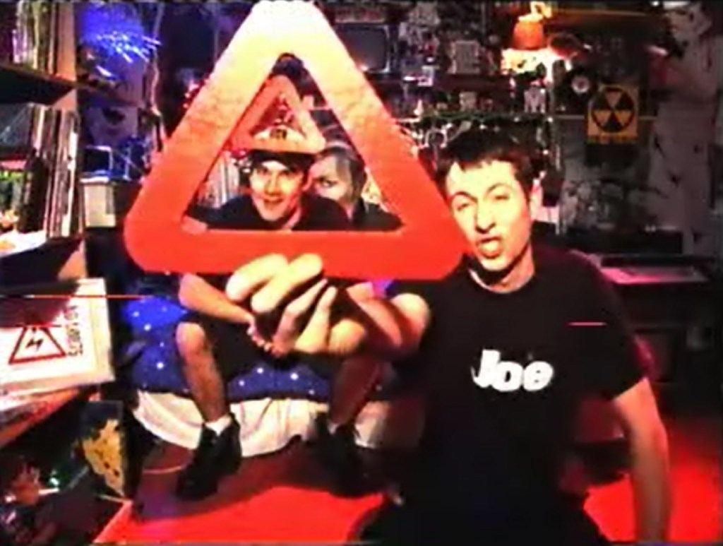 Adam Buxton and Joe Cornish in Adam And Joe's Fourmative Years (Channel 4, 1997) - listen to Tim Worthington and Ben Baker talking about it in Looks Unfamiliar.