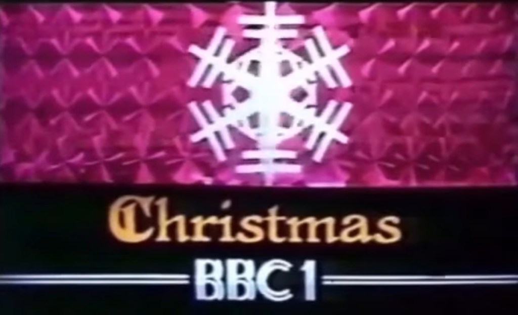 BBC1 Christmas Globe 1976.