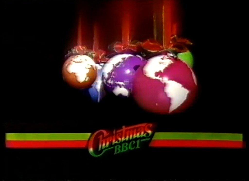 BBC1 Christmas Globe 1981.