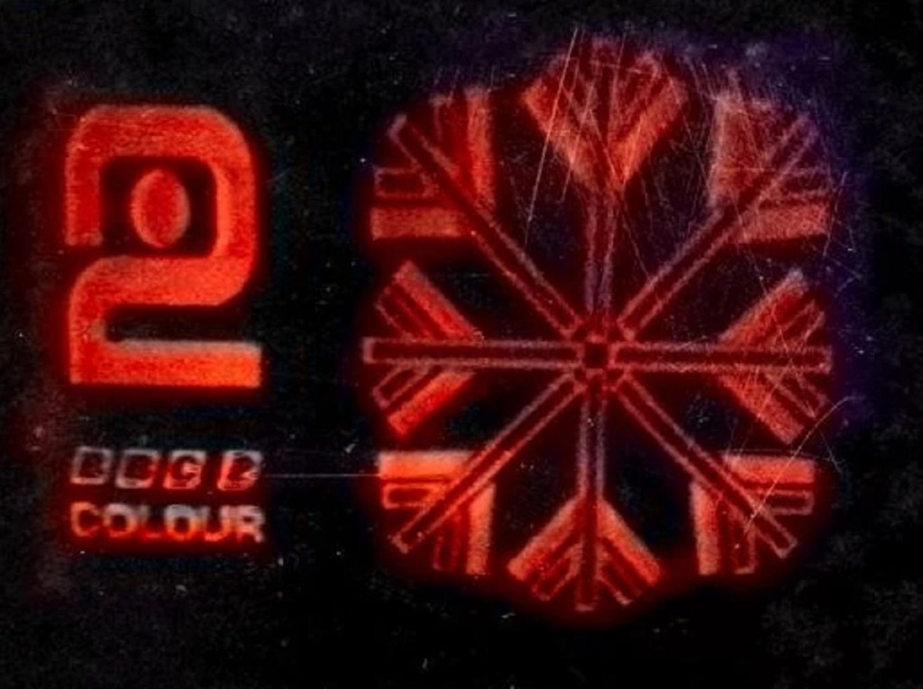 BBC2 Christmas Globe 1968.