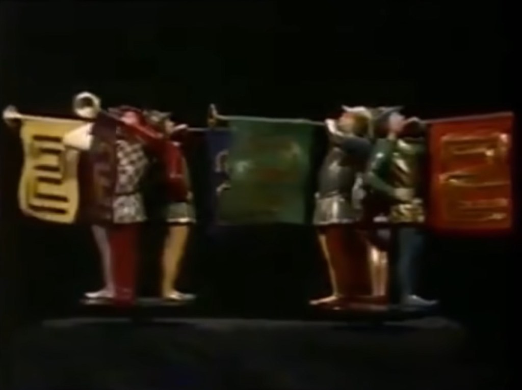 BBC2 Christmas Globe 1978.