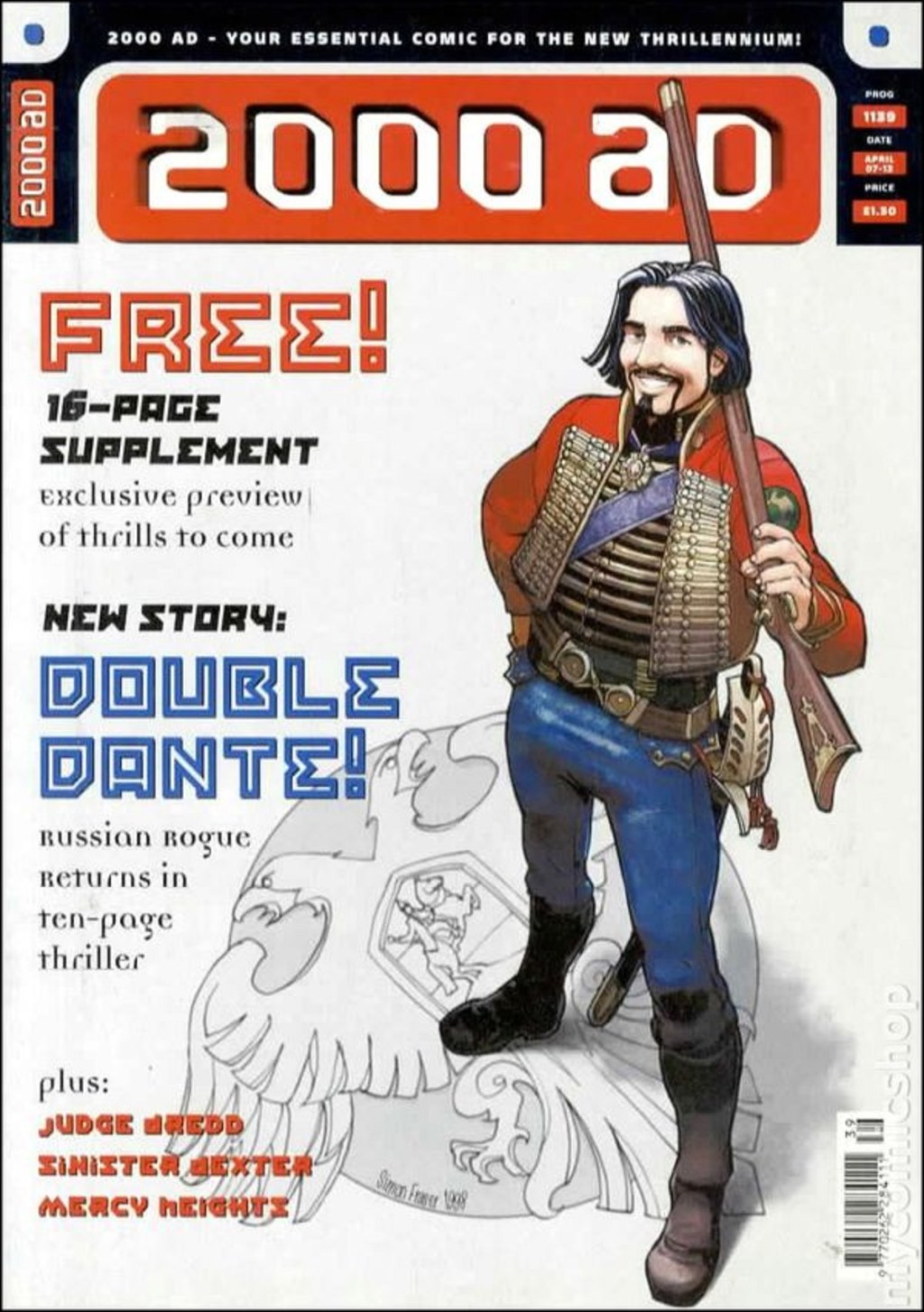 Nikolai Dante from 2000 AD - listen to Mic Wright and Tim Worthington talking about it in Looks Unfamiliar.