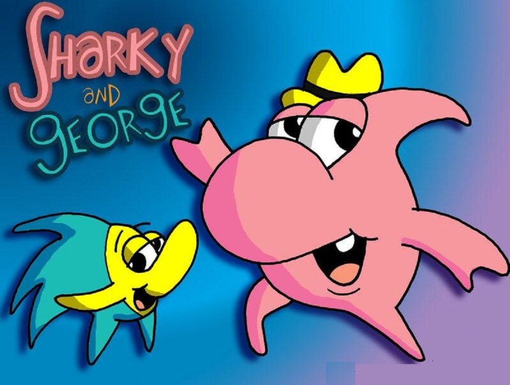 Sharky And George (cinegroupe, 1990-92) - listen to Mic Wright and Tim Worthington talking about it in Looks Unfamiliar.