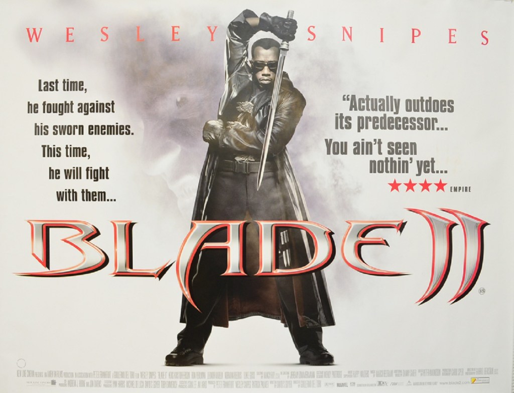Blade II (2002) - Joanne Sheppard joins Tim Worthington for a chat about Eric Brooks finding that those raving vampires are still keeping him up all night in It’s Good, Except It Sucks.